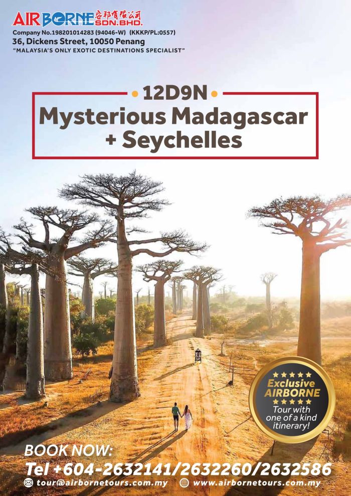 12D9N Mysterious Madagascar + Seychelles (Eng+Chi)-01