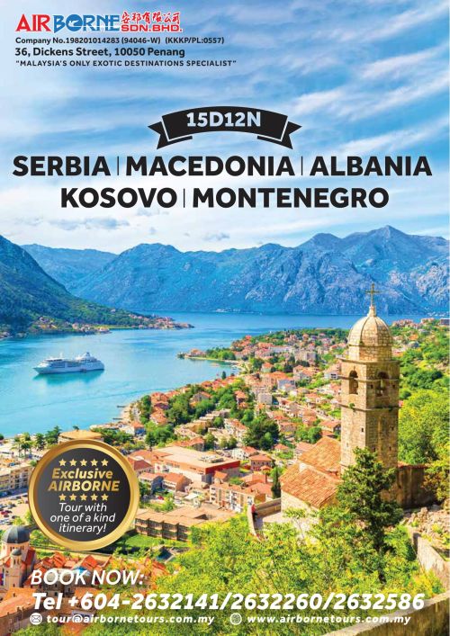 Serbia, Macedonia, Albania, Kosovo, Montenegro -01